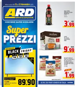 Anteprima dell'opuscolo Black Friday dal negozio ARD Discount valido da 13/11/2025