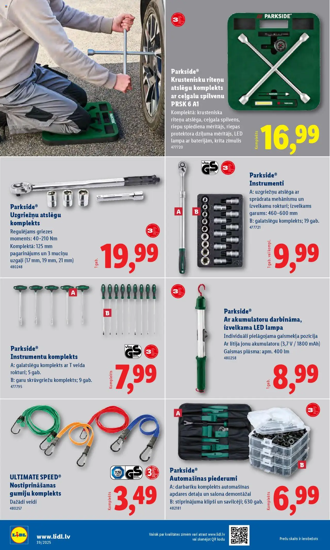 Skatīt Lidl akciju bukletu, derīgs no 2025.09.22