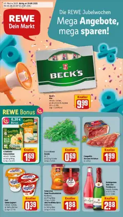 Vorschau von dem Prospekt des Geschäftes Rewe, gültig ab dem 28.09.2025