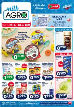 Náhľad Milk Agro letáku platného od 15.04.2026