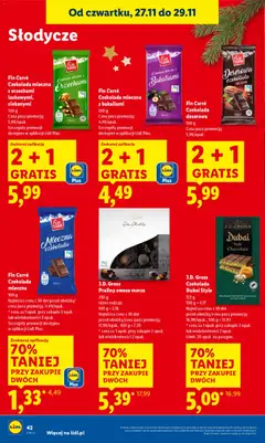 Pogląd gazetki "Black Friday" ze sklepu Lidl ważnej od 27.11.2025 | Strona: 42