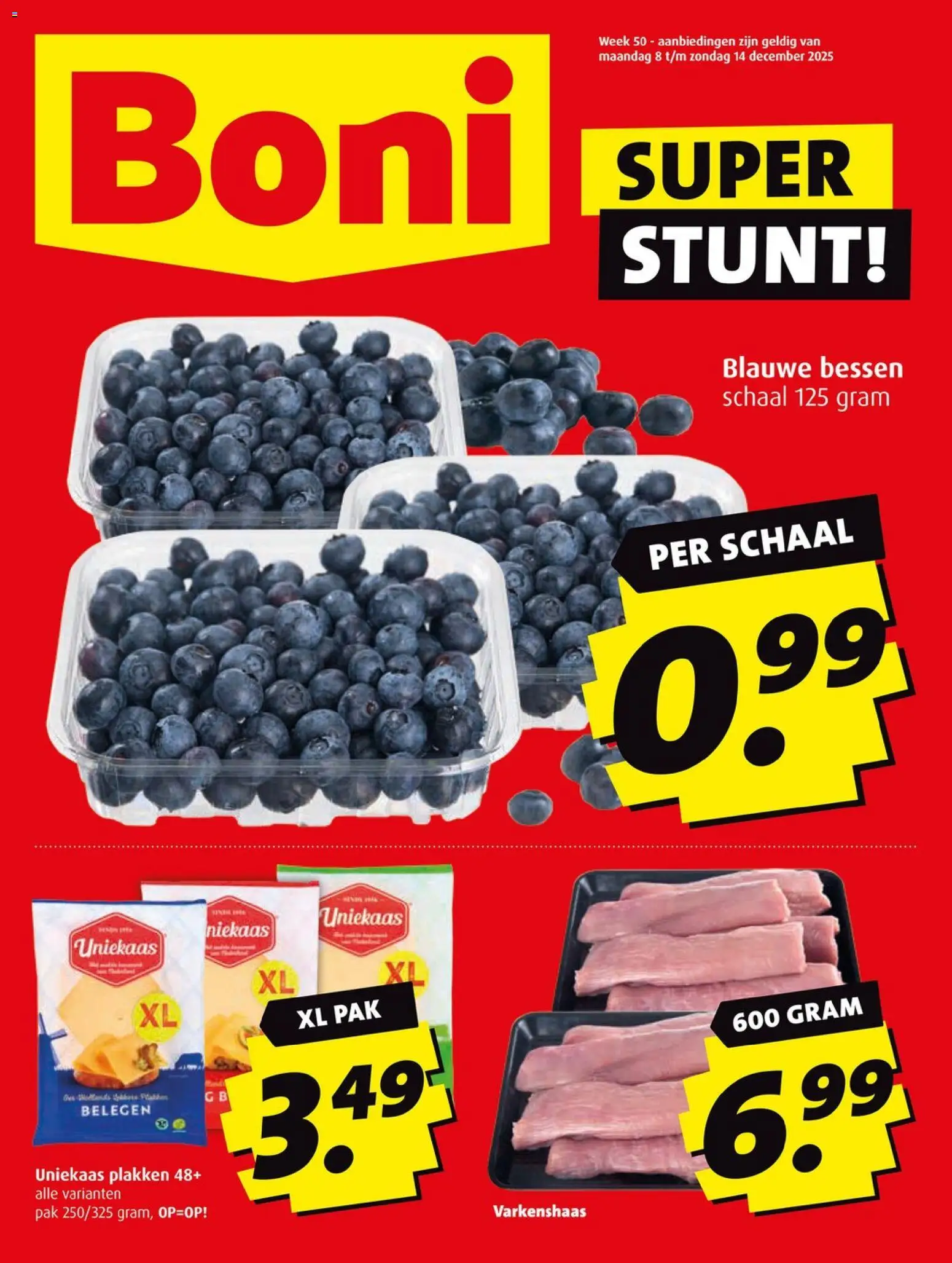 Voorbeeld van Folder van winkel Boni geldig vanaf 08-12-2025