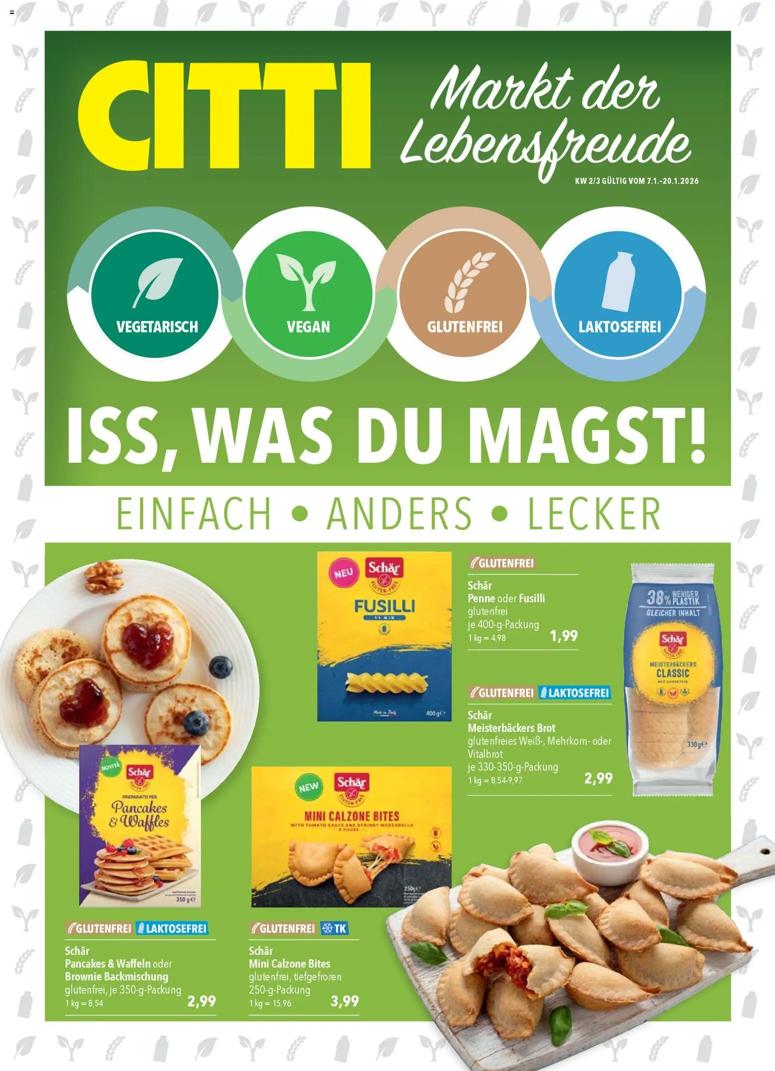 Vorschau von dem Prospekt des Geschäftes CITTI Markt, gültig ab dem 07.01.2026