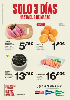 Vista previa del folleto de la tienda Supercor válido desde el 06/03/2026 