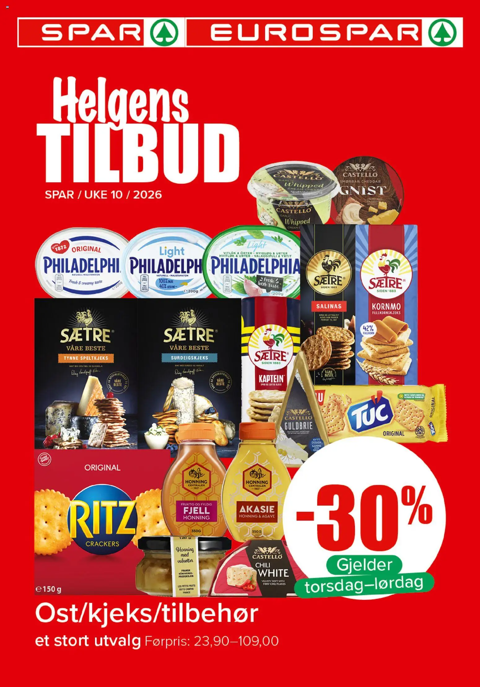 Forhåndsvis Spar Helgens Tilbud fra butikk Spar gyldig fra 05/03/2026