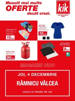 Previzualizarea de cataloage: Kik Râmnicu Vâlcea valabil de la 01.12.2025