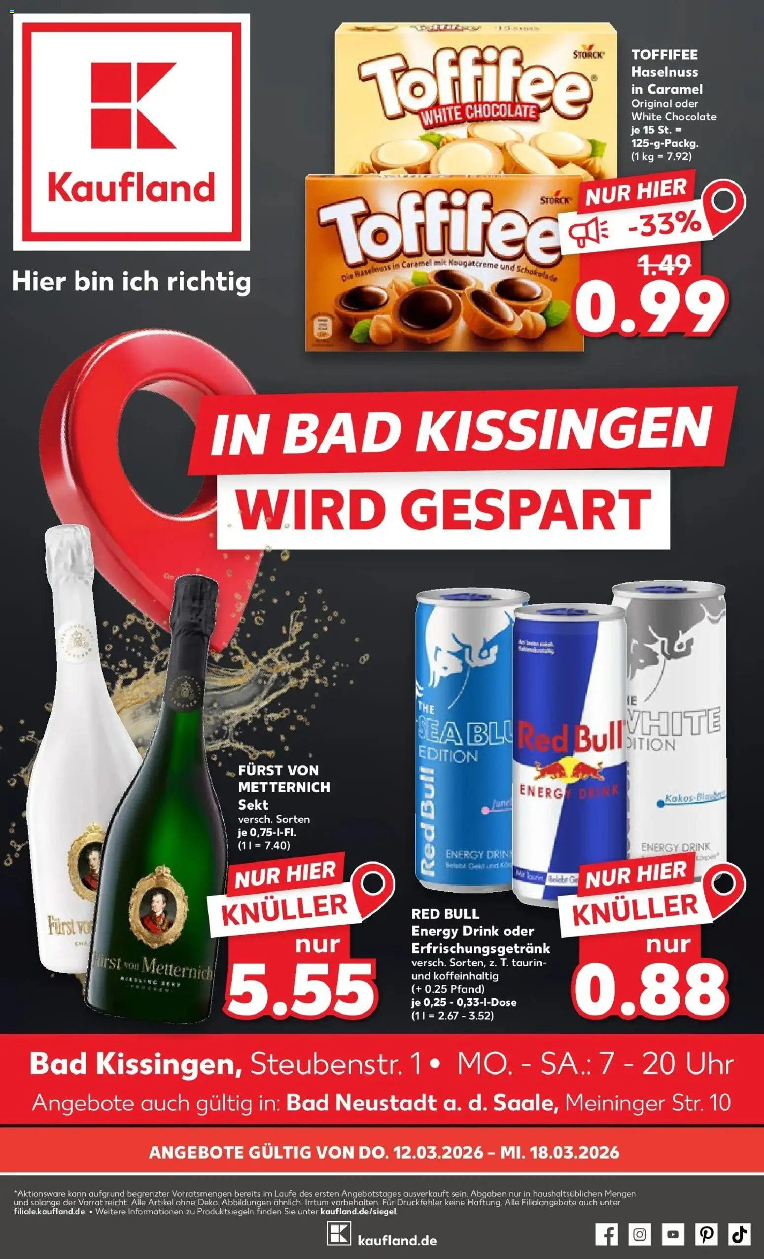 Vorschau von dem Prospekt des Geschäftes Kaufland, gültig ab dem 12.03.2026