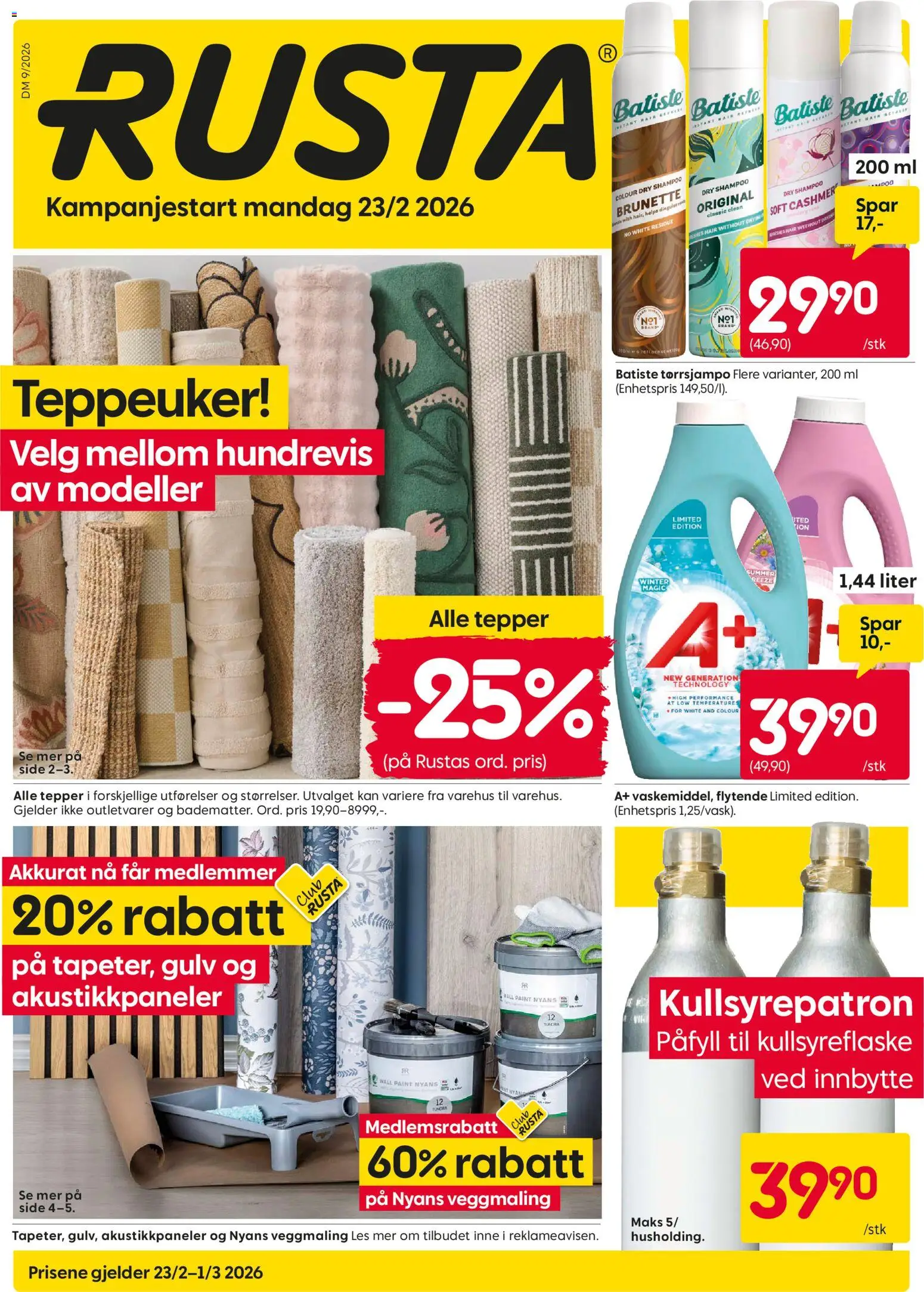 Forhåndsvis Kundeavis fra butikk Rusta gyldig fra 23/02/2026