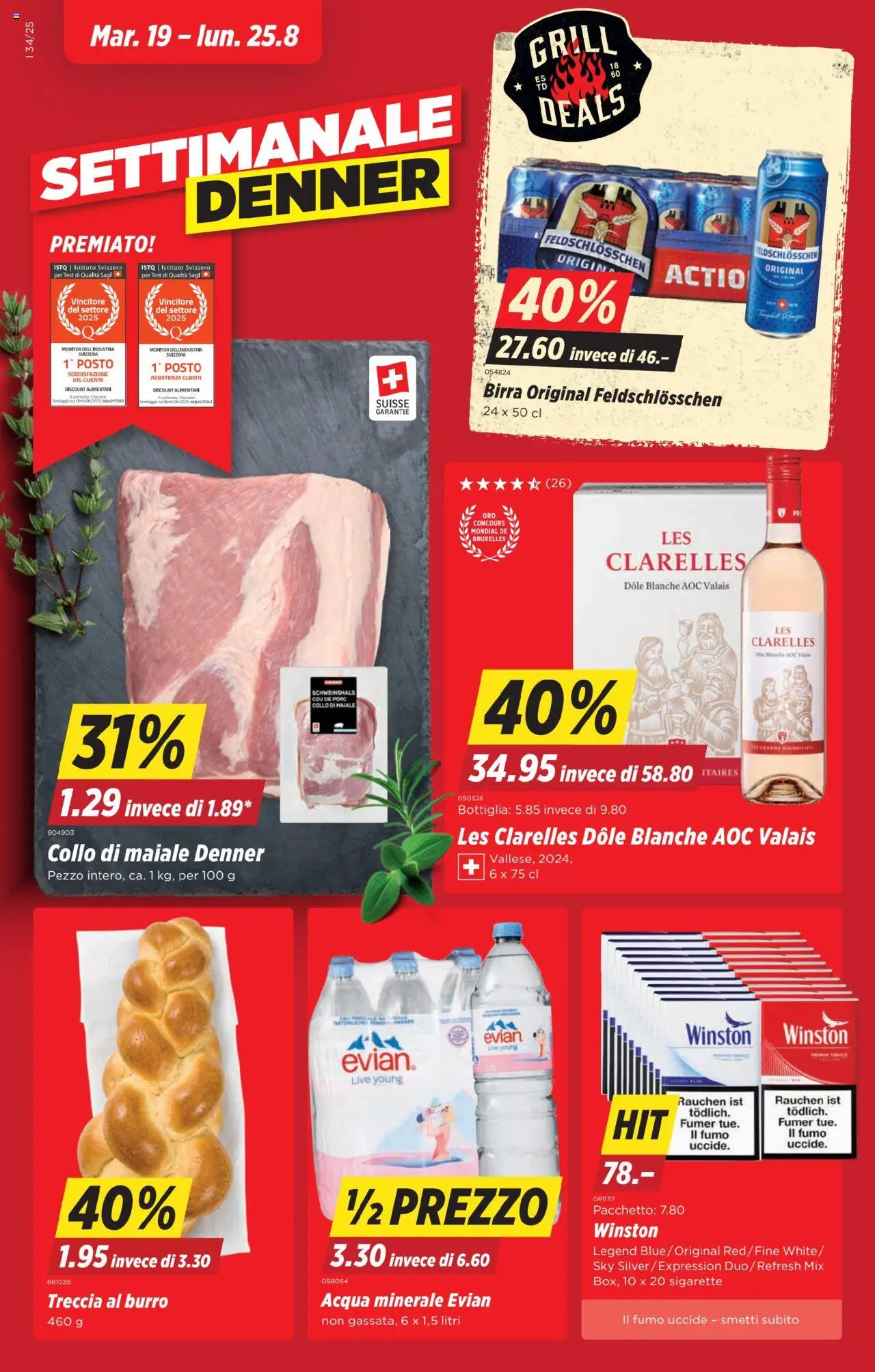 Denner Aktionen IT ab 19.08.2025 - Seitennummer 1