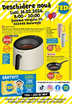 Previzualizarea de cataloage: TEDi Catalog - București valabil de la 16.02.2026