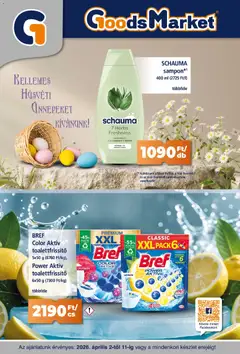 Goods Market - Goods Market akciós újság megtekintése, amely érvényes 2026.04.02.-től