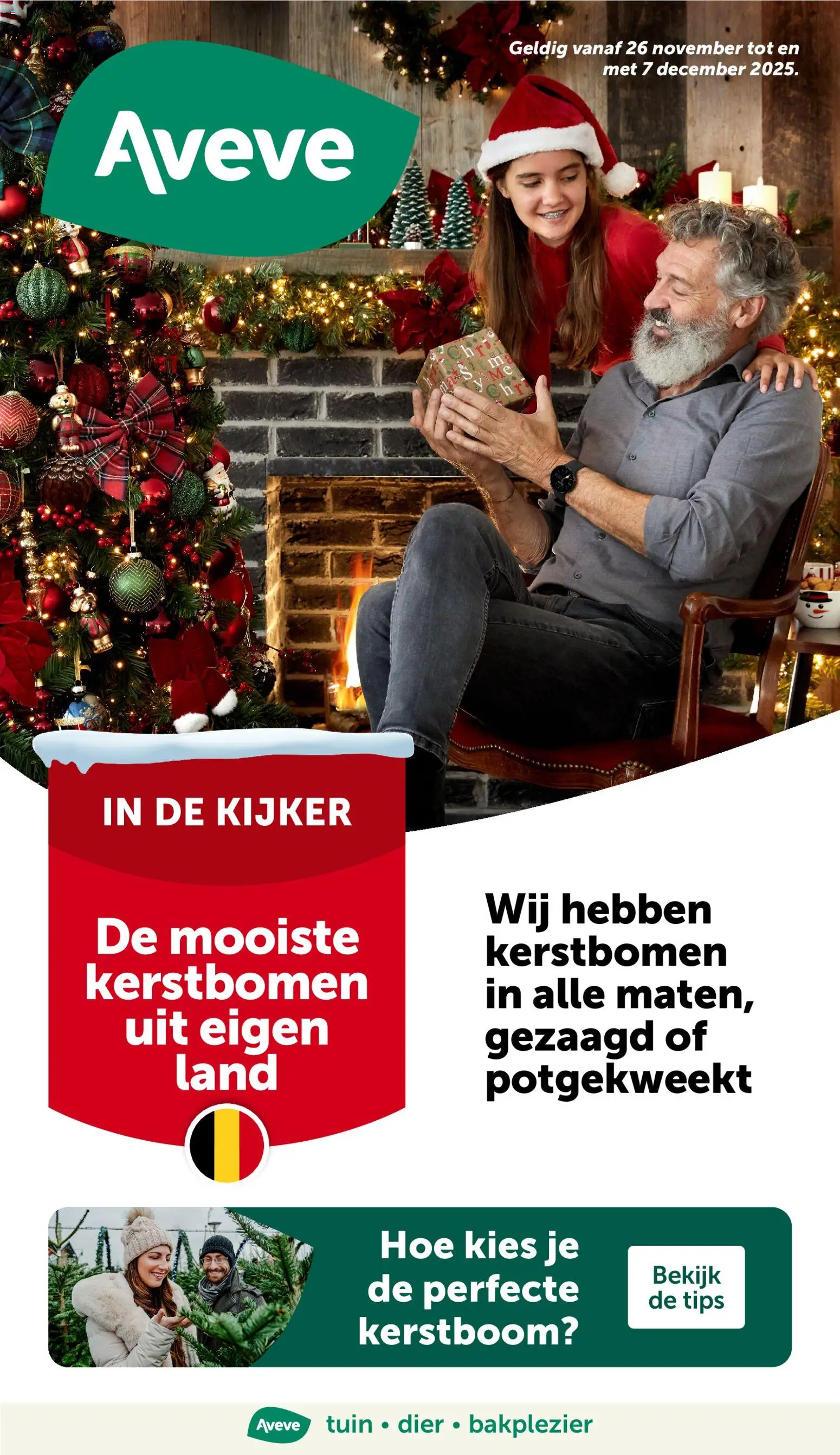 Voorbeeld van Folder van winkel Aveve geldig vanaf 26/11/2025