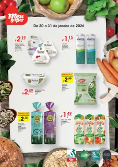 Pré-visualização do folheto da loja Meu Super válida a partir de 20/01/2026