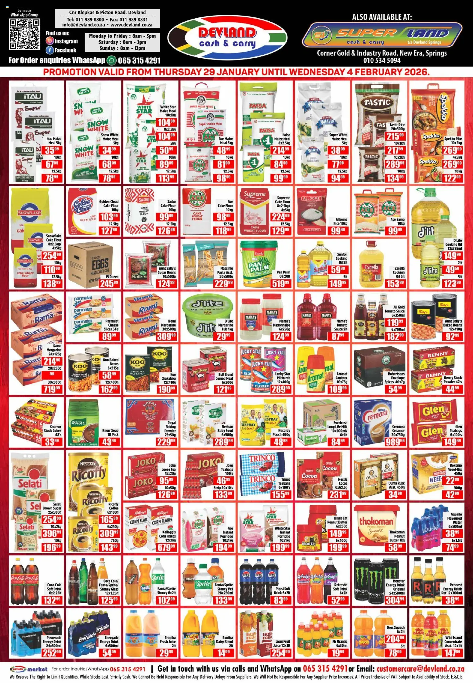 Preview of Devland flyer valid from 29/01/2026