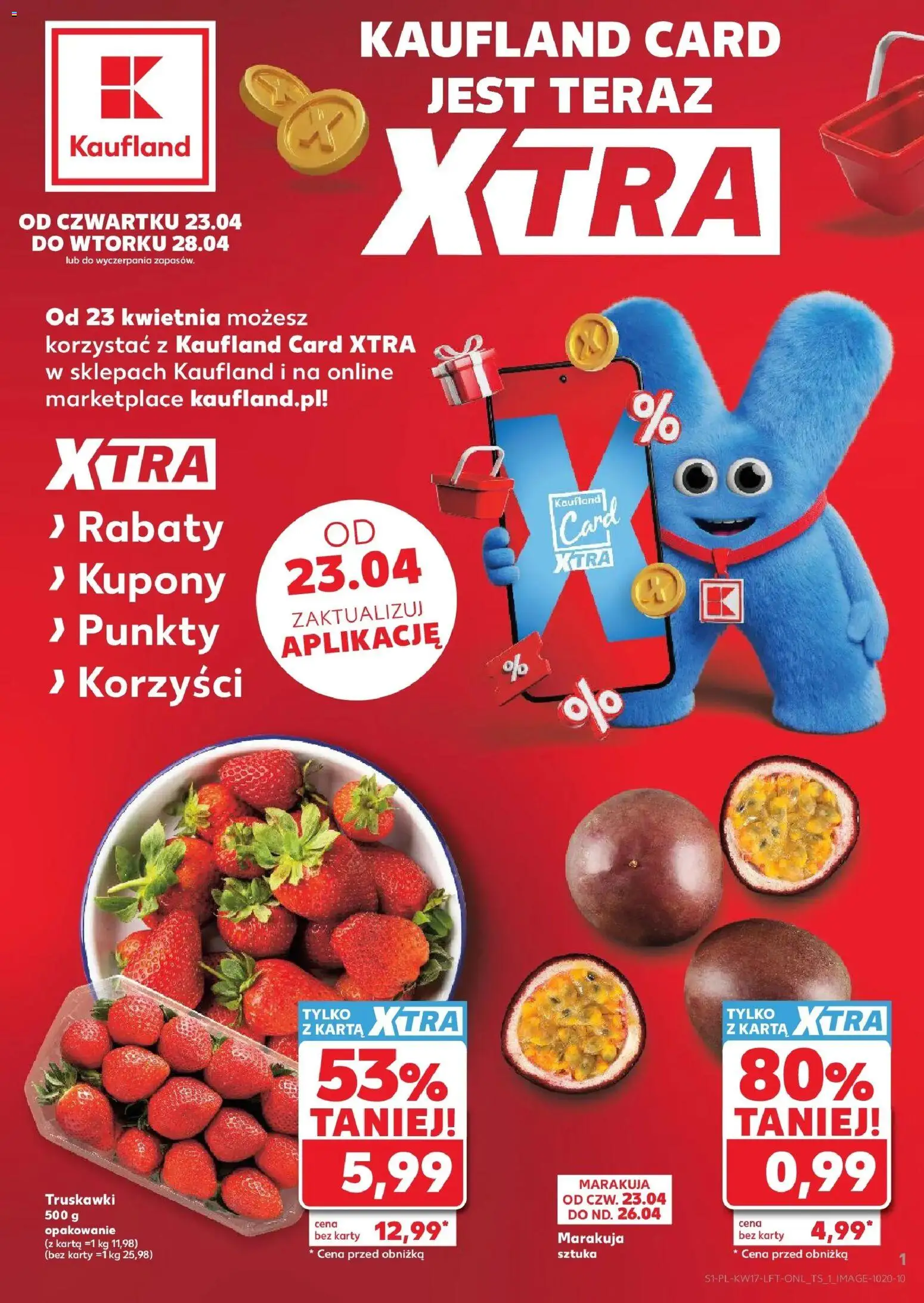 Pogląd gazetki "Kaufland gazetka" ze sklepu Kaufland ważnej od 23.04.2026