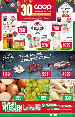 COOP - Alföld Pro-Coop Zrt. - Szuper Plus megtekintése, amely érvényes 2025.09.04.-től