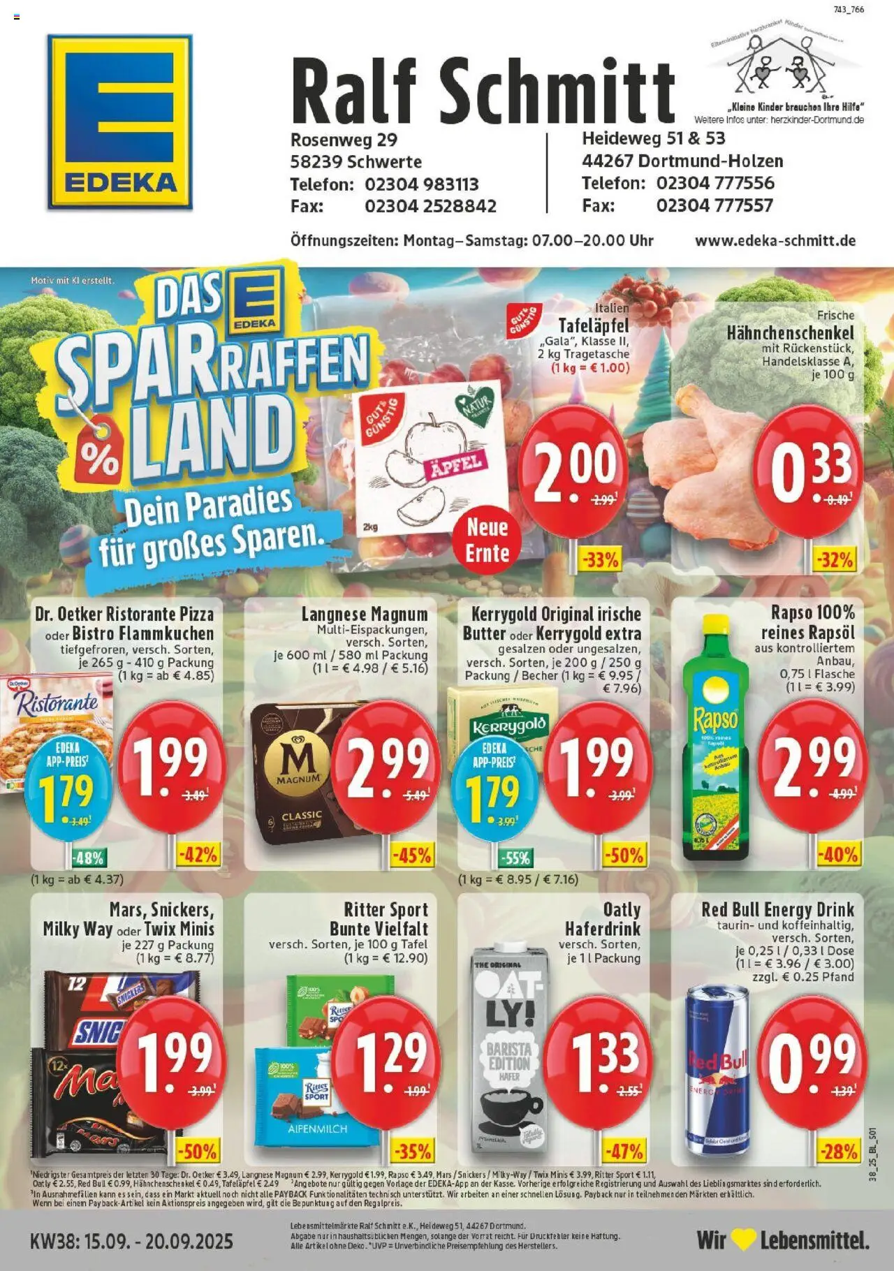 EDEKA Prospekt ab 14.09.2025 - Prospekt Dortmund-Holzen Online