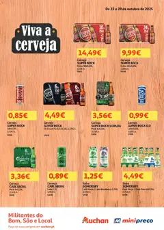 Pré-visualização do folheto da loja Minipreço válida a partir de 23/10/2025