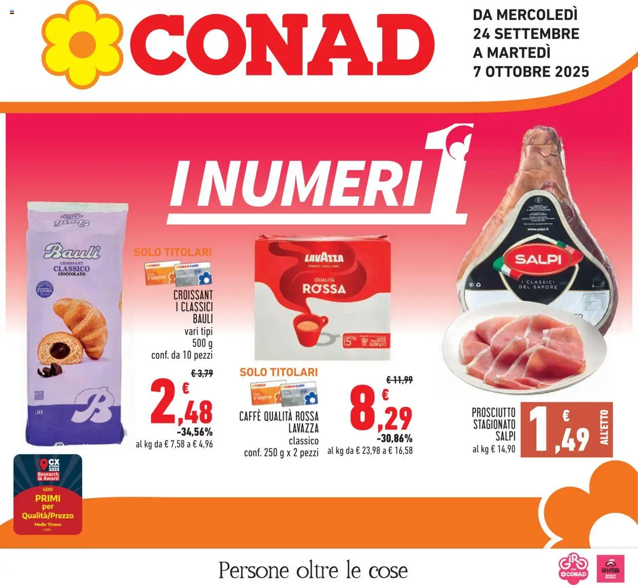 Volantino Conad valido da 24/09/2025 numero di pagina 1