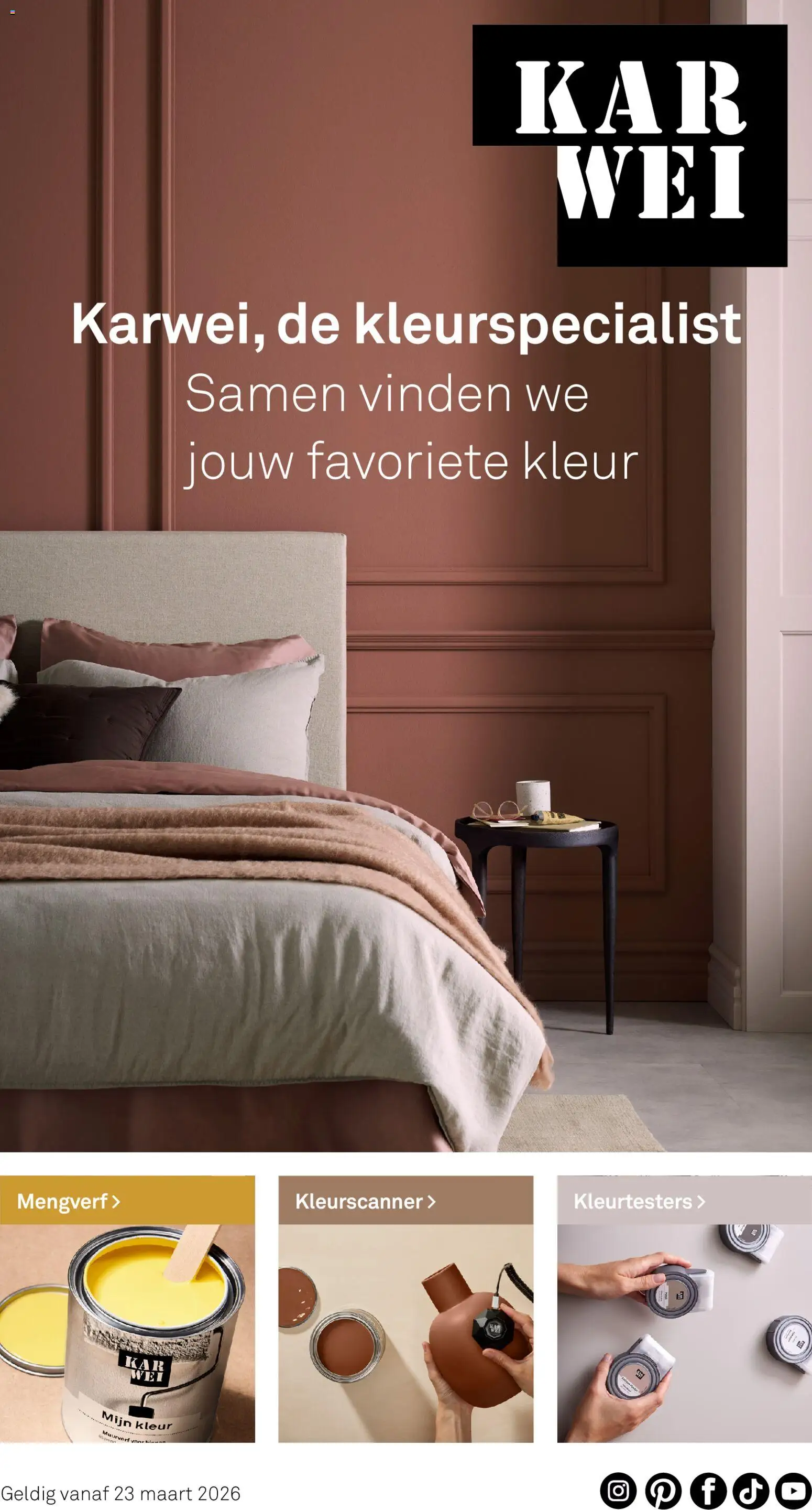 Voorbeeld van KARWEI folder - Verf special van winkel KARWEI geldig vanaf 23-03-2026