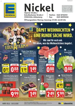 Vorschau von dem Prospekt des Geschäftes Edeka, gültig ab dem 15.12.2025
