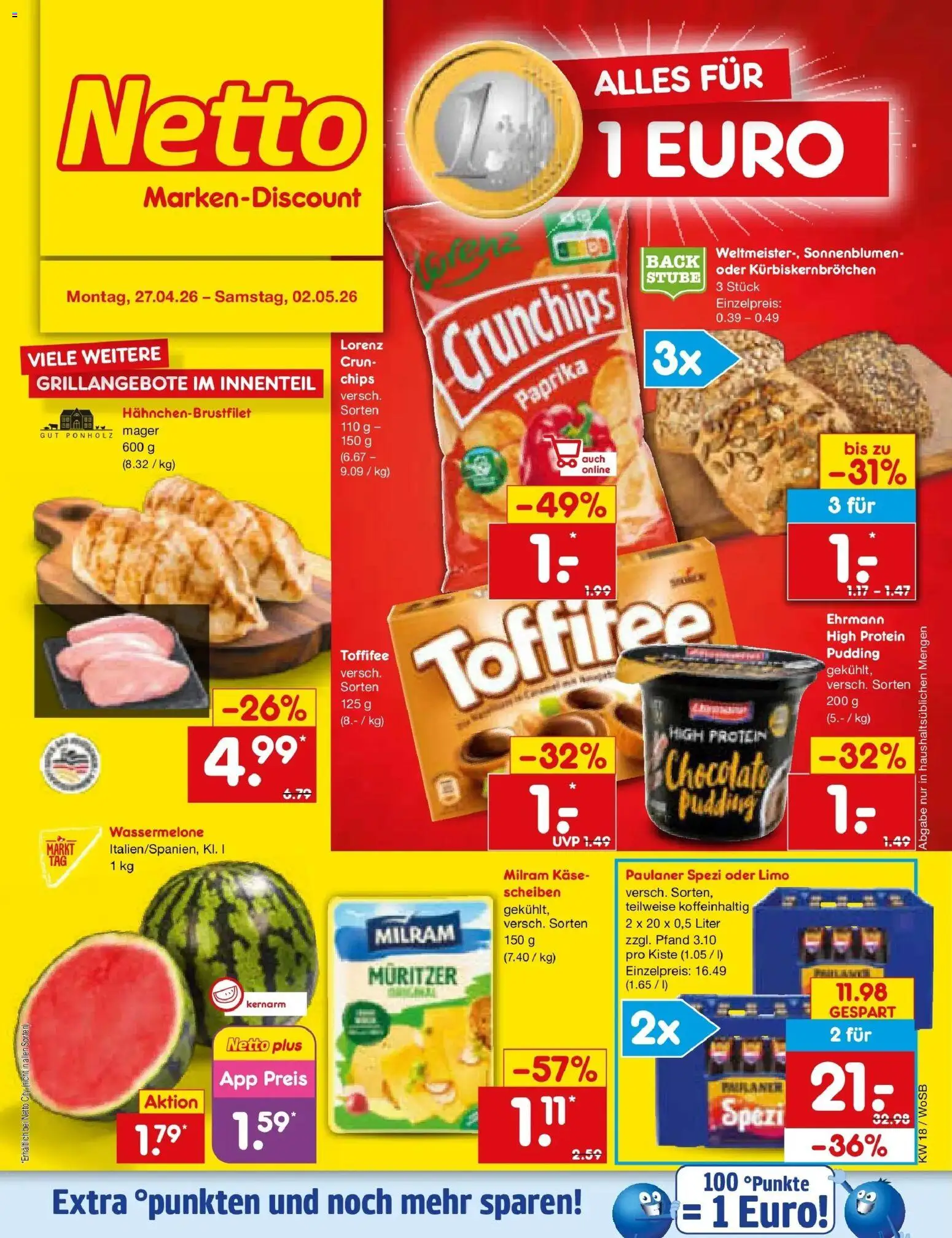 Vorschau von dem Prospekt des Geschäftes Netto Marken-Discount, gültig ab dem 27.04.2026