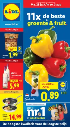 Voorbeeld van Folder week 31 van winkel Lidl geldig vanaf 28-07-2025