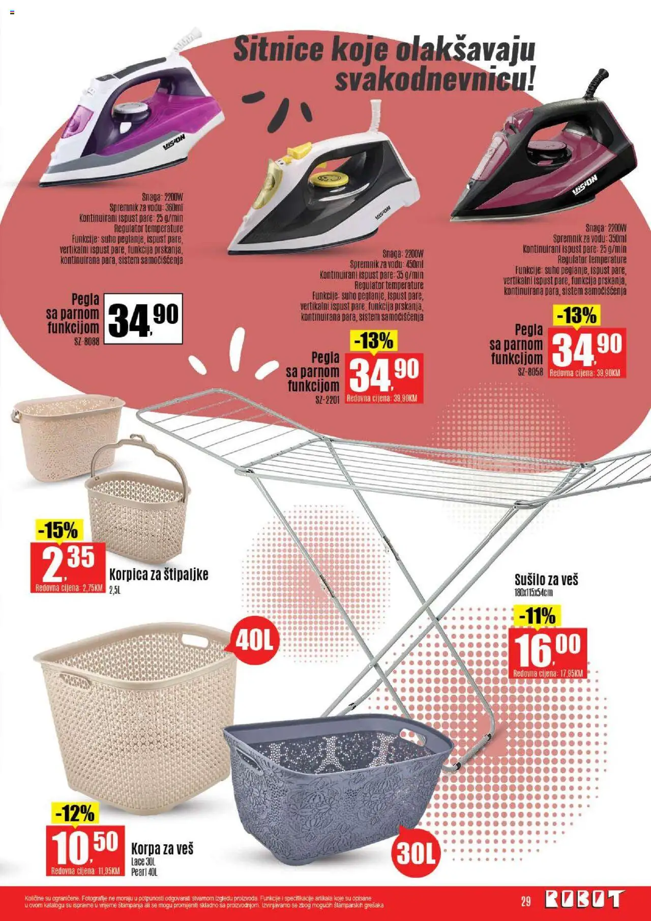 Pregled letka Katalog trgovine Robot vrijedi od 2025.10.20