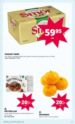 Förhandsgranska reklamblad Aktuella reklamblad Tempo från butik Tempo gäller från 03/11/2025 | Sida : 2