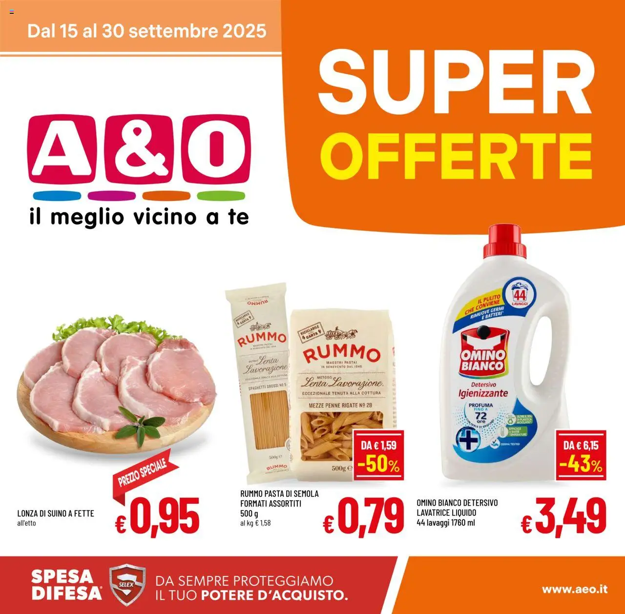 Volantino A&O valido da 15/09/2025 numero di pagina 1