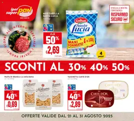 Anteprima dell'opuscolo Attuale volantino dal negozio Pan valido da 21/08/2025