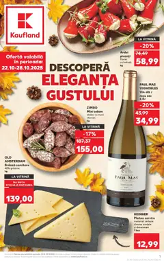 Previzualizarea de cataloage: Kaufland Zalau valabil de la 22.10.2025
