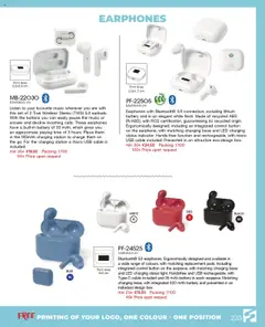 Προεπισκόπηση φυλλαδίου Catalogue από το κατάστημα Sapo Giveaways σε ισχύ από 01/01/2025 | σελίδα: 233