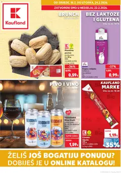 Pregled letka Rijeka Zamet trgovine Kaufland vrijedi od 18.02.2026
