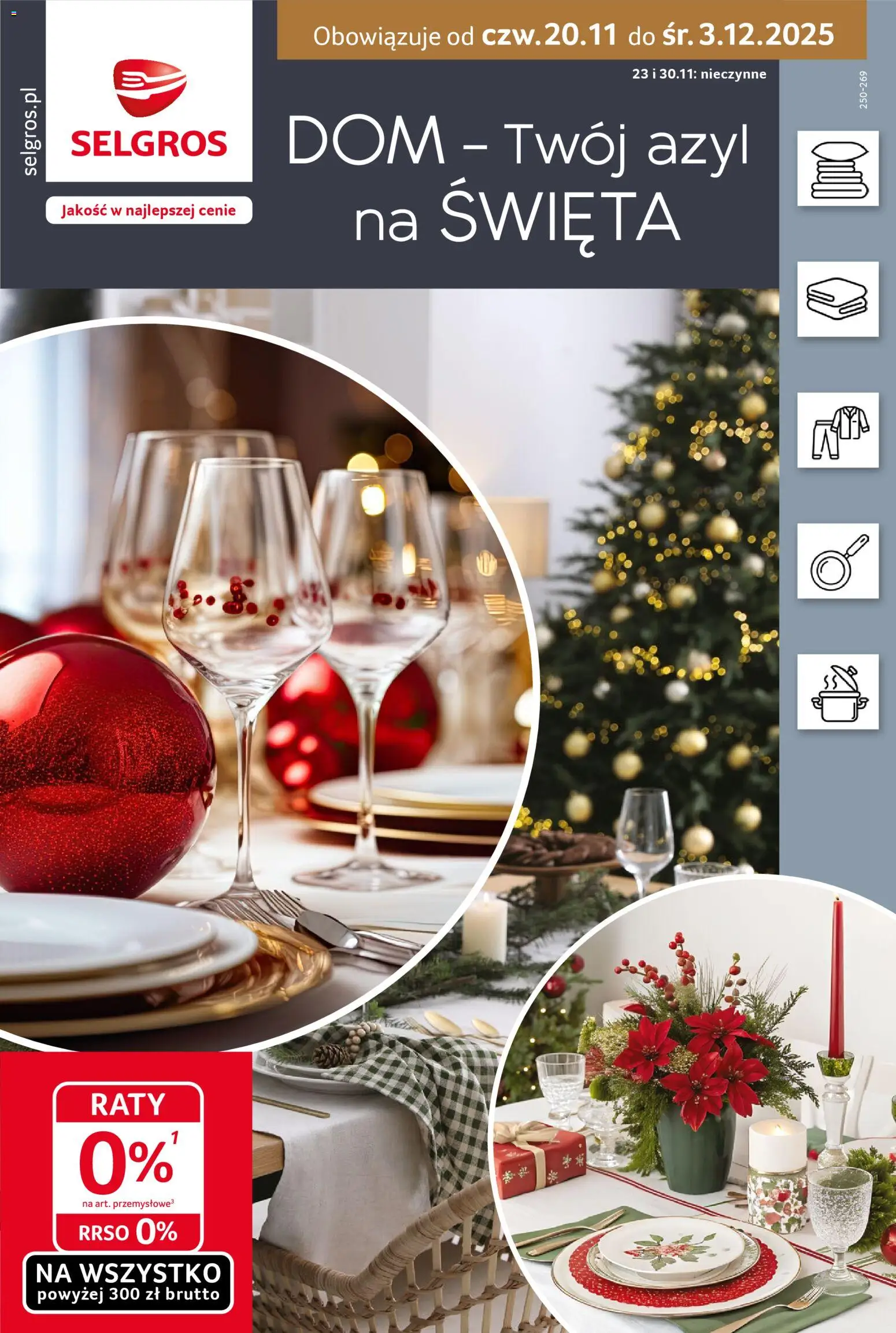 Pogląd gazetki "Home&Deco" ze sklepu Selgros cash&carry ważnej od 20.11.2025