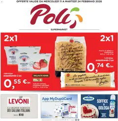 Anteprima dell'opuscolo Attuale volantino dal negozio Poli valido da 11/02/2026