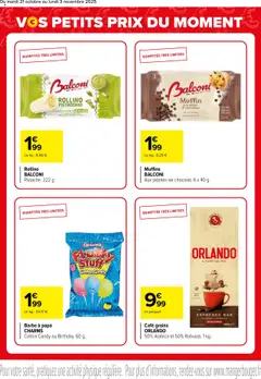 Prévisualisation de Catalogue Vos petits prix du moment du magasin Carrefour formulaire valide 21/10/2025 | Page: 4