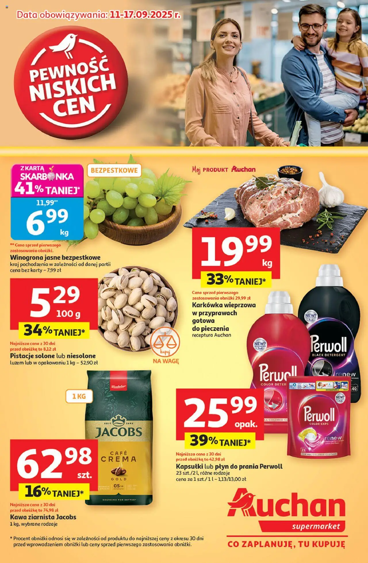 Auchan Gazetka od 11.09.2025 - Nowa Gazetka - Numer strony 1