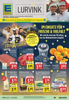 Vorschau von dem Prospekt des Geschäftes Edeka, gültig ab dem 22.12.2025