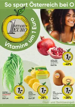 Vorschau der Angebote: Spar Oberösterreich Obst & Gemüse gültig ab 05.01.2026