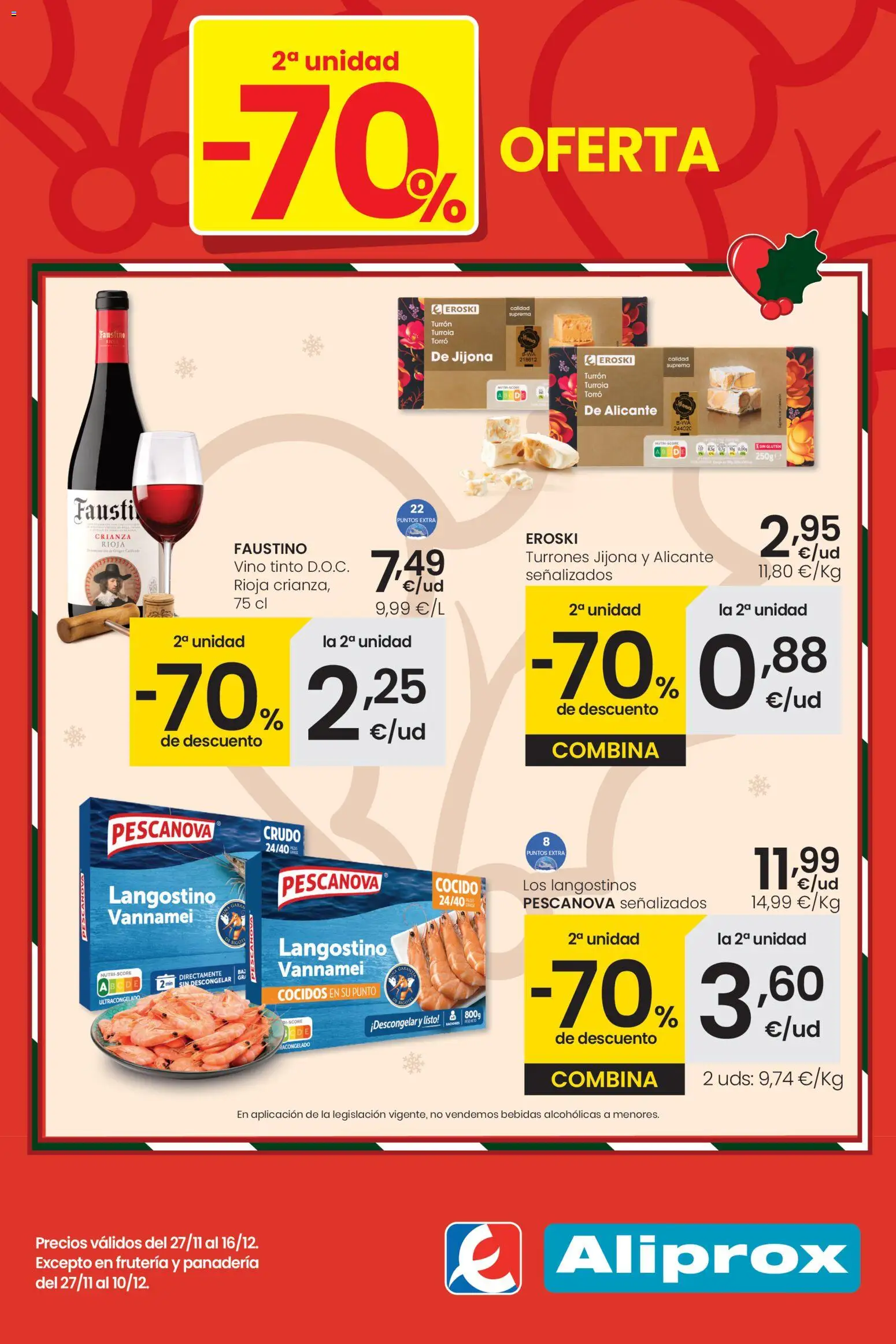 Vista previa del folleto de la tienda Eroski válido desde el 27/11/2025 