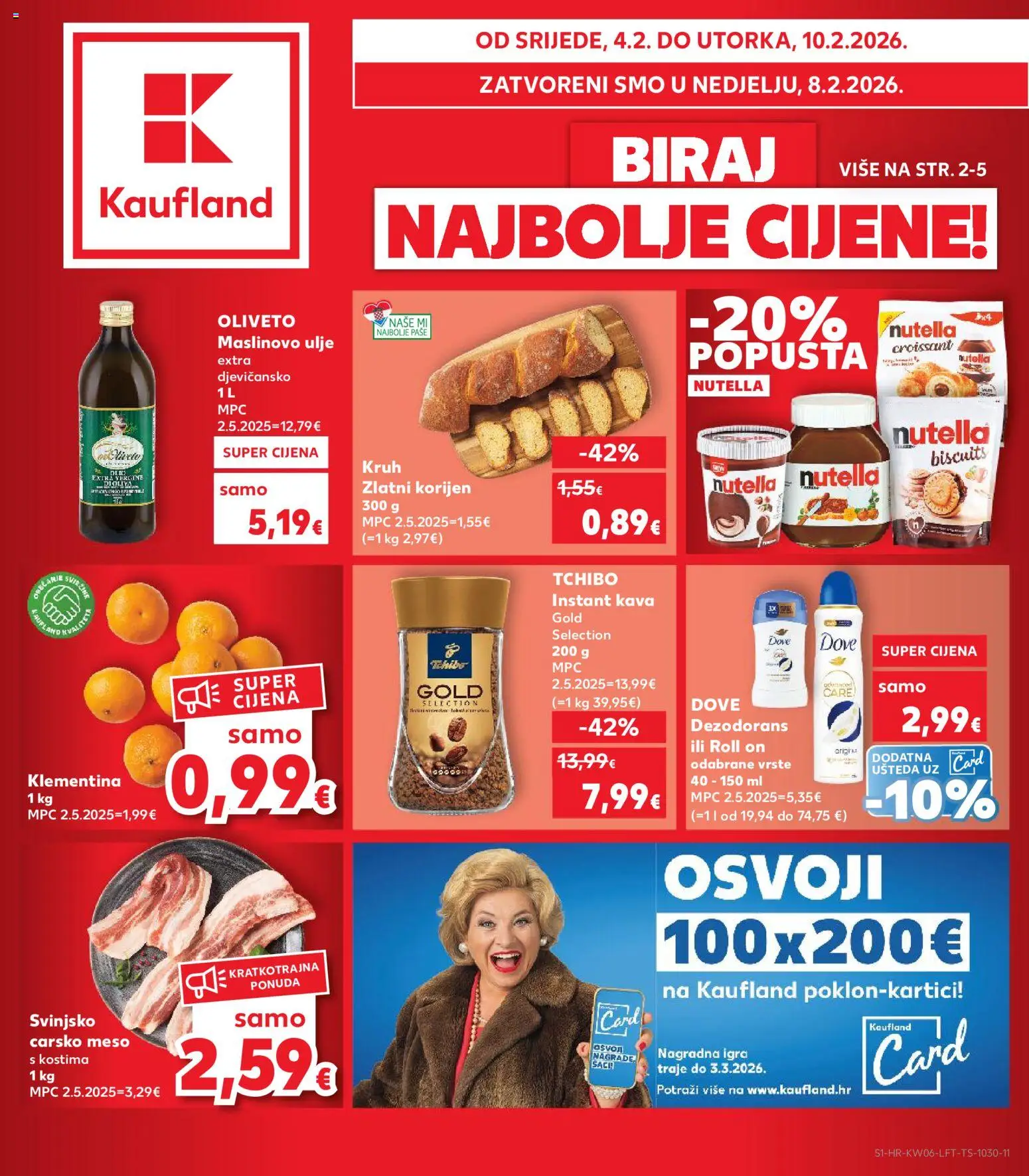 Pregled letka Rijeka Zamet trgovine Kaufland vrijedi od 04.02.2026