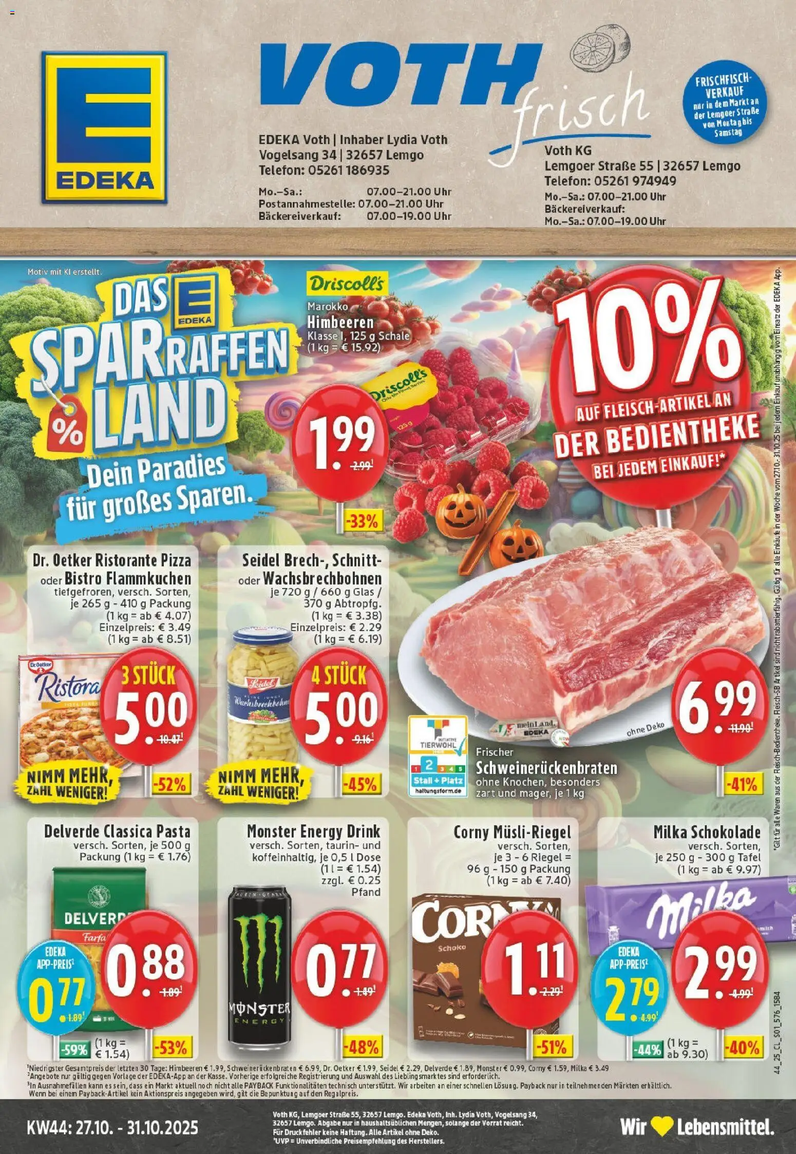 Vorschau von dem Prospekt des Geschäftes Edeka, gültig ab dem 26.10.2025