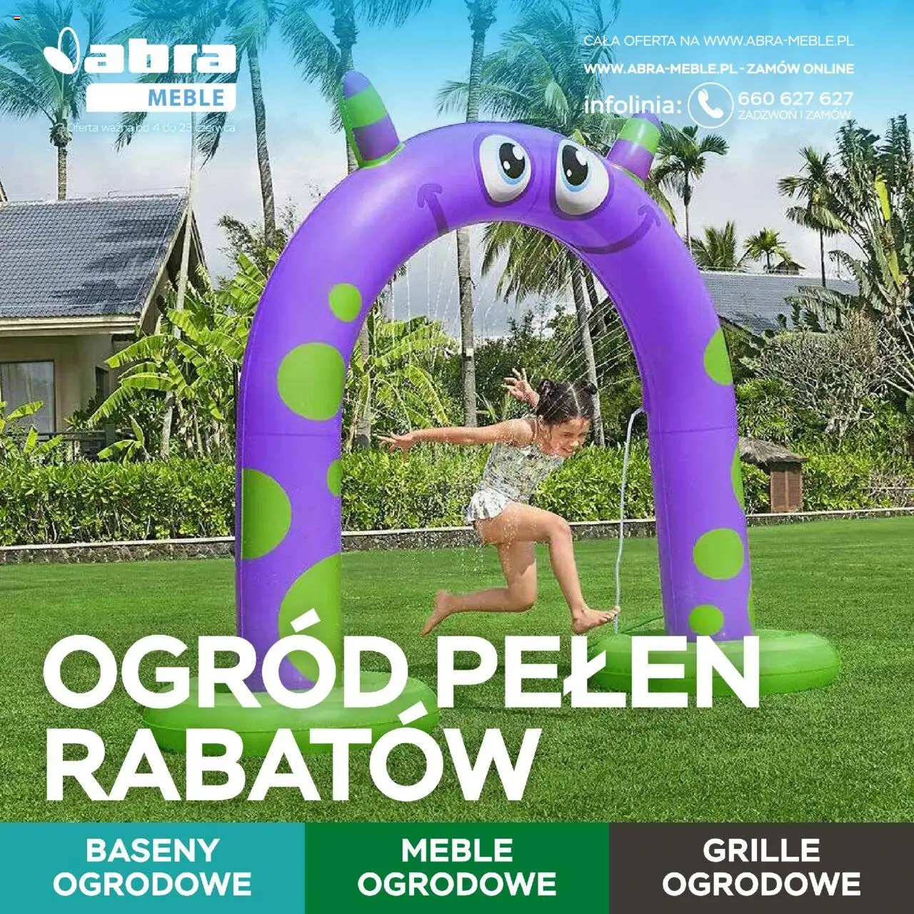 Abra meble Ogród pełen rabatów! od 04.06.2025 - Nowa Gazetka - Numer strony 1
