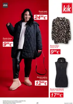 Predogled kataloga iz trgovine Kik veljaven od 13.10.2025 | Stran: 21