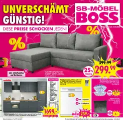 Vorschau von dem Prospekt des Geschäftes SB Möbel Boss, gültig ab dem 11.04.2026