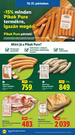 Lidl - Akciós újság Lidl megtekintése, amely érvényes 2025.10.30.-től | Oldal: 26