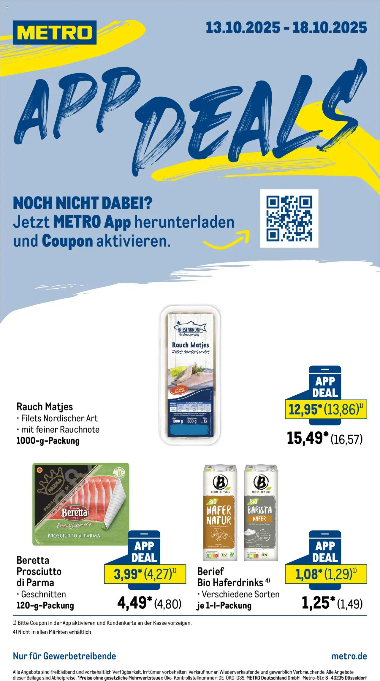 Metro Prospekt ab 13.10.2025 - App Deals