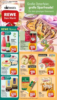 Vorschau von dem Prospekt des Geschäftes Rewe, gültig ab dem 30.03.2026