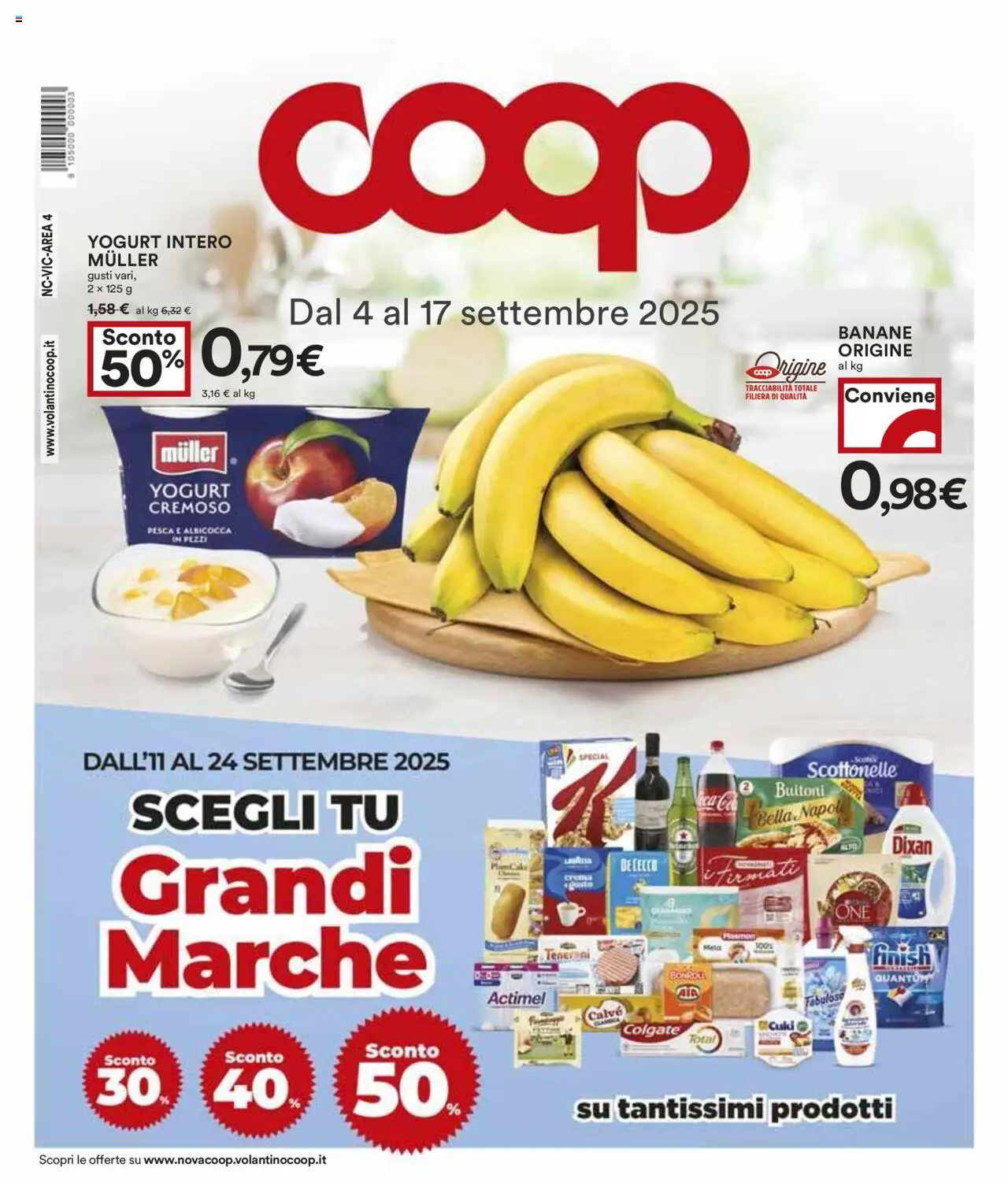 Volantino COOP valido da 04/09/2025 numero di pagina 1